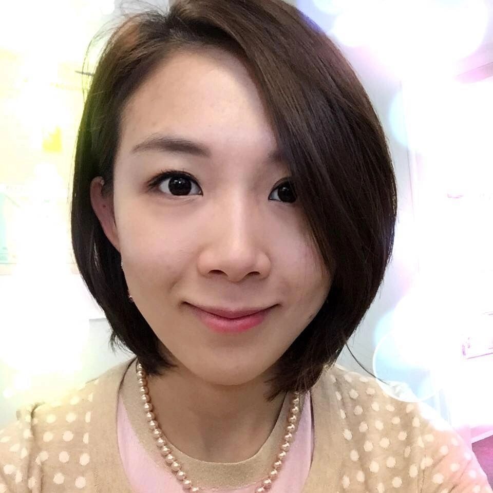 Professional woman smiling in a business setting